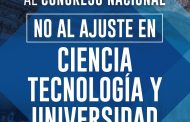 Universitarios se movilizan al Congreso contra el ajuste del macrismo en ciencia y tecnología