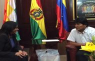 Bolivia se solidariza con Venezuela frente a los intentos desestabilizadores de la derecha