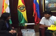 Bolivia se solidariza con Venezuela frente a los intentos desestabilizadores de la derecha