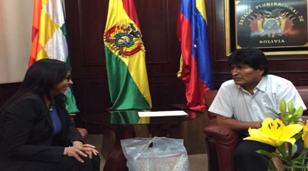 Bolivia se solidariza con Venezuela frente a los intentos desestabilizadores de la derecha