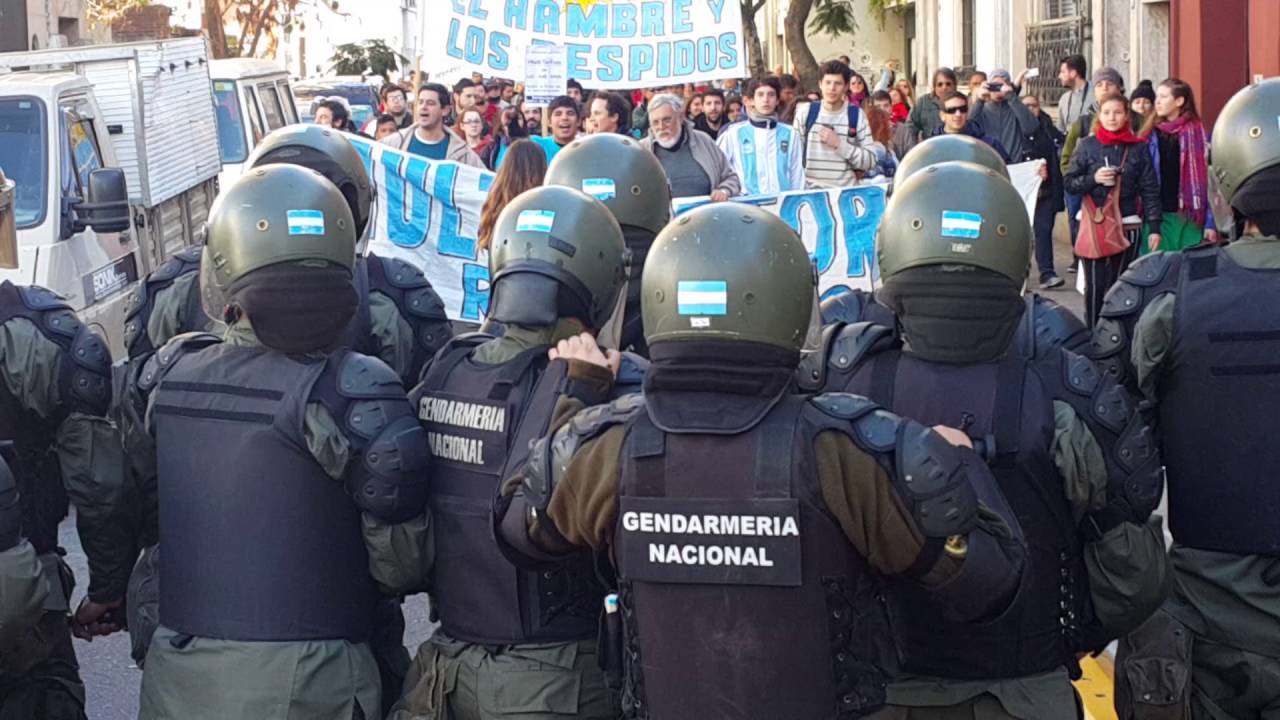 Macri utiliza a la Gendarmería en operaciones ilegales contra organizaciones sociales y partidos políticos