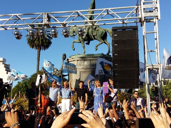 Tras inaugurar una unidad básica en José Hernández, Saintout dijo que “La Plata la está pasando mal porque tenemos a un intendente que jamás da la cara”