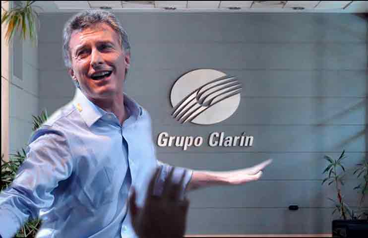 Otro decreto de Mauricio Macri para favorecer al Grupo Clarín