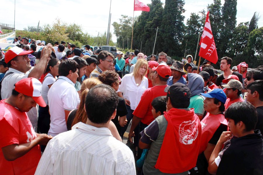 “La situación de los productores es dramática”, denunció Saintout y apuntó contra la indiferencia de Garro