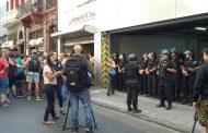 Tras sufrir el terror policial, las seis militantes del colectivo Ni Una Menos quedaron en libertad