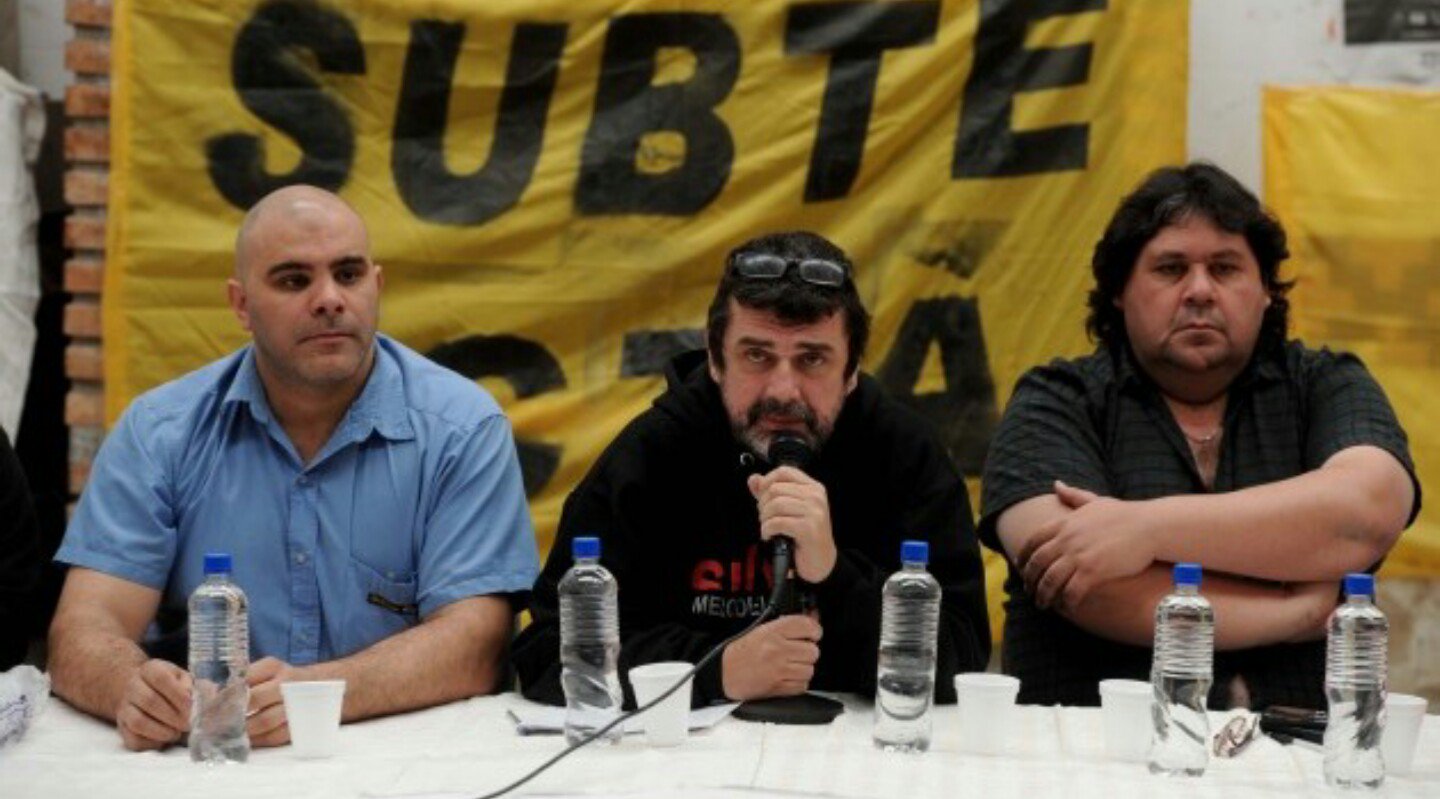 Quitan personería gremial a los Metrodelegados: “Esto es una persecución política de Macri y Triaca”