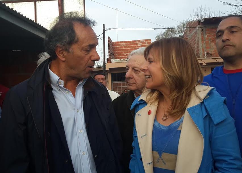 Daniel Scioli decidió acompañar con todo a Florencia Saintout en La Plata