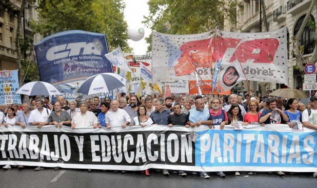 El pueblo trabajador enfrenta al neoliberalismo macrista: “Somos un volcán en erupción, hasta que el ajuste no se vaya la lucha sigue”