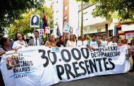 En defensa de los Derechos Humanos, avasallados por Macri, Vidal y Garro; y por Memoria, Verdad y Justicia, Saintout abrió los actos por el 24