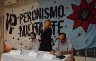 “Tenemos que terminar con esta profunda injusticia urbana, injusticia de clase y de género”, dijo Florencia Saintout