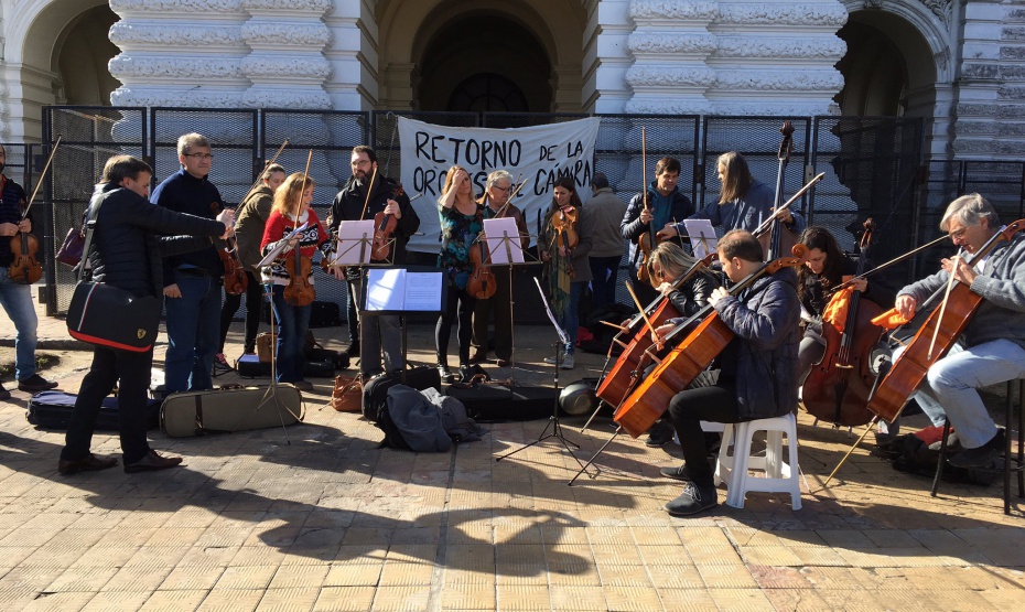 La UNLP reconoce la importante trayectoria de la Orquesta de Cámara vapuleada por Julio Garro