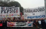 Otra vez la policía de Cambiemos reprime a los trabajadores de PepsiCo que reclaman por sus derechos