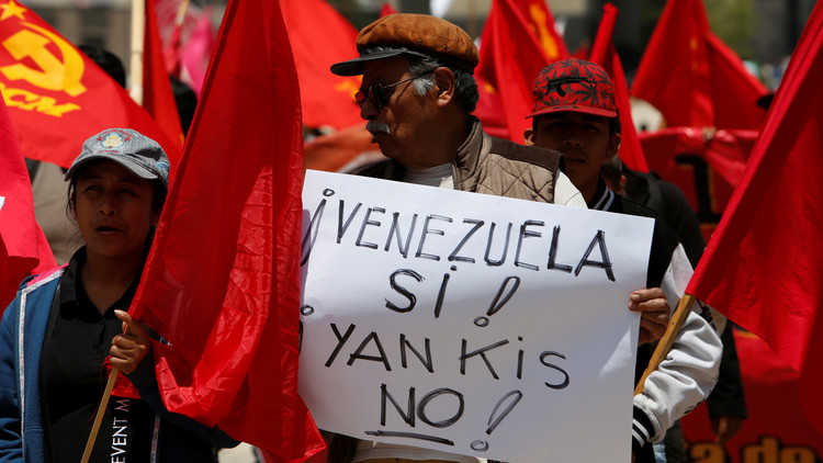 Marcha antiimperialista: miles de venezolanos salieron a las calles contra las amenazas belicistas de Trump