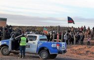 La policía ataca sin piedad a mapuches en Vaca Muerta