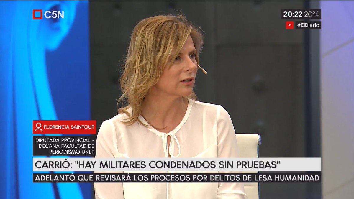 Florencia Saintout le puso los puntos a la provocadora profesional Elisa Carrió