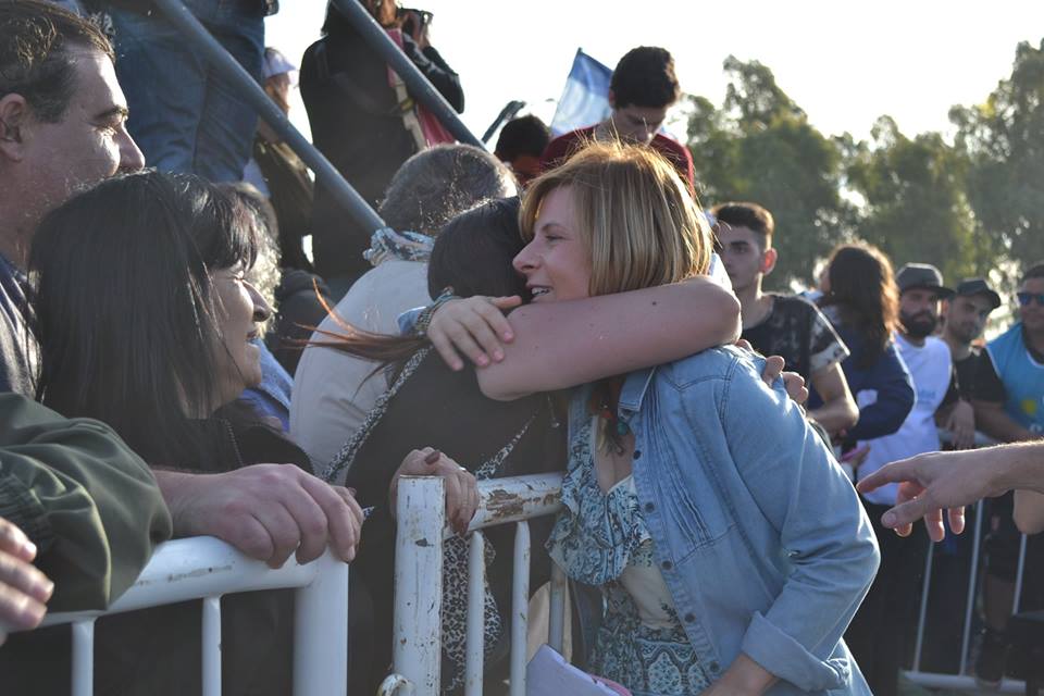 En defensa de sus derechos, Florencia encabeza el encuentro de mujeres en La Plata