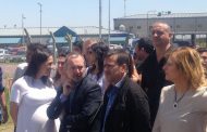 Florencia Saintout‏ se hizo presente ante la cárcel de Ezeiza para solidarizarse con Amado Boudou
