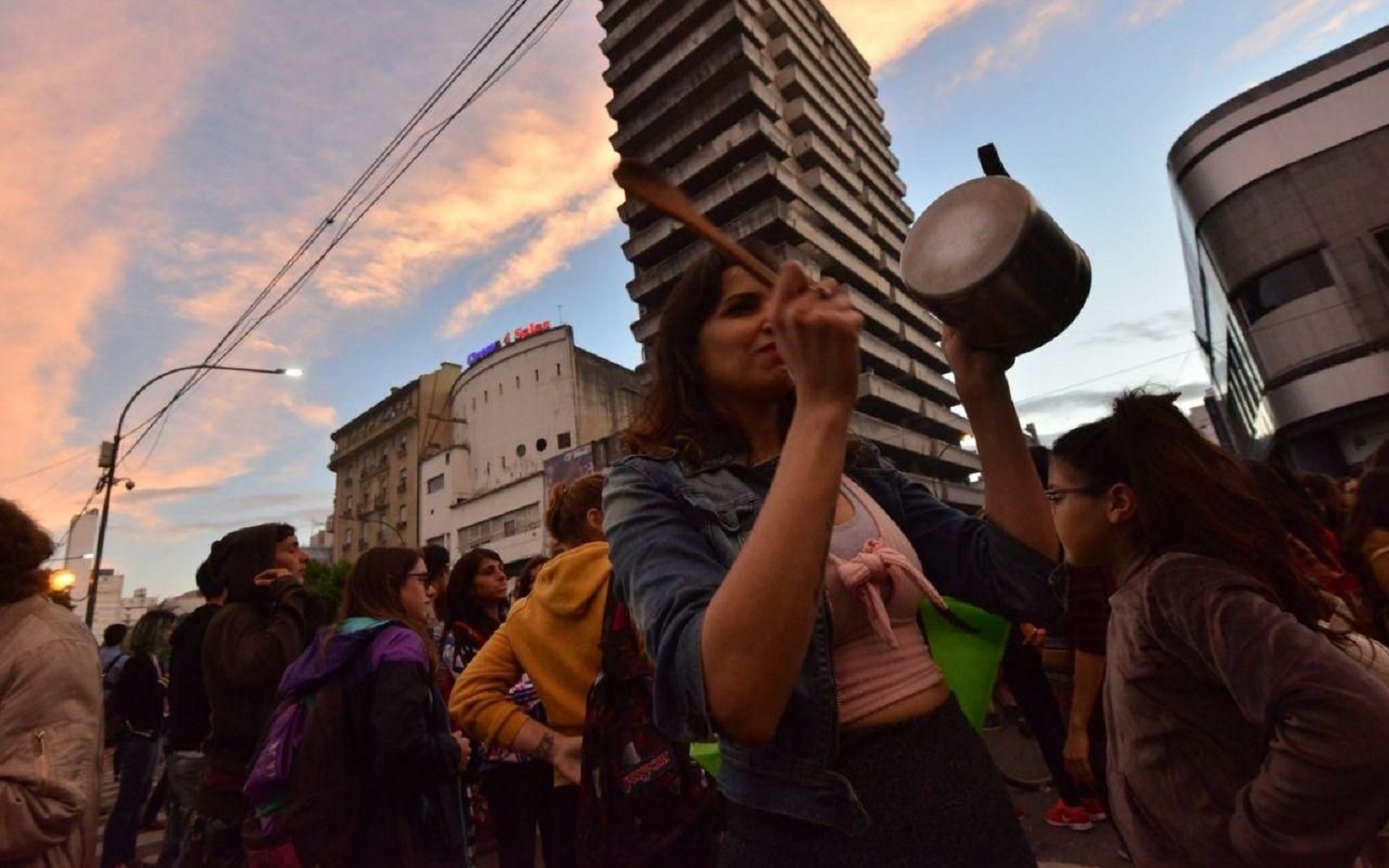 “Unidad de los trabajadores, y al que no le gusta se jode, se jode”