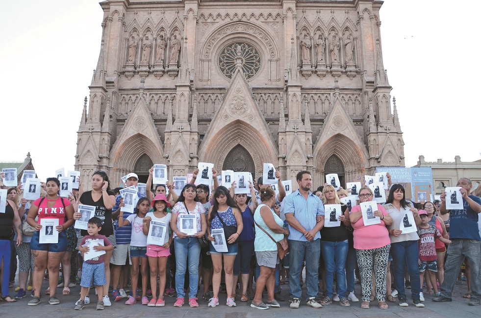 Luján se movilizó por Lucía Haach y acusó de “indiferencia” a Vidal, a la Justicia y al intendente Luciani