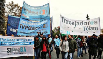 Destacan el apoyo de la CGT al paro por tiempo indeterminado de los trabajadores de la agencia TELAM