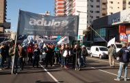 ADULP se hizo presente en la columna sur de la Marcha Federal Educativa