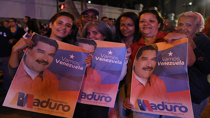 Tras ser reelecto para un nuevo mandato el presidente Maduro llamó al diálogo a toda la oposición