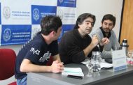 “Macri está haciendo el desguace más formidable de la educación pública”, afirmó Diego Tatián al visitar Periodismo de la UNLP