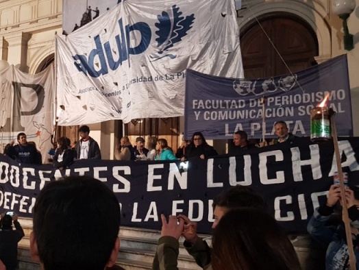 ADULP y toda la comunidad universitaria sigue en pie de lucha por la Educación Pública y salarios justos