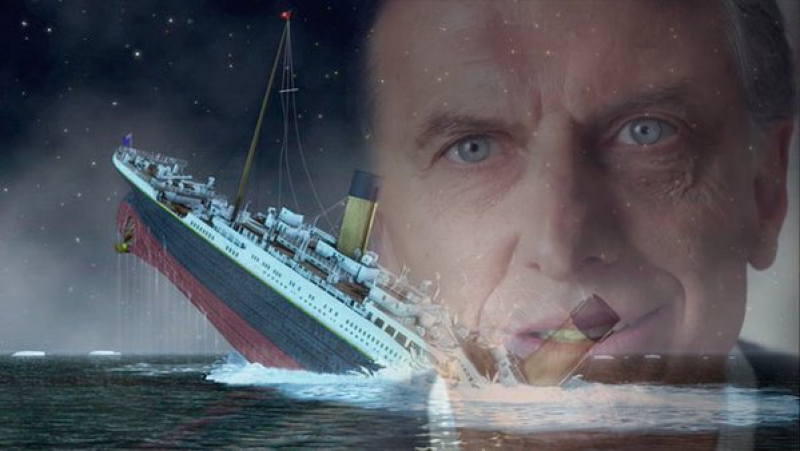 ¿Será cierto que Macri está durmiendo la siesta sobre la cubierta del Titanic?