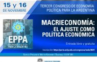 El saqueo macrista a la economía argentina será analizado en Periodismo de la UNLP