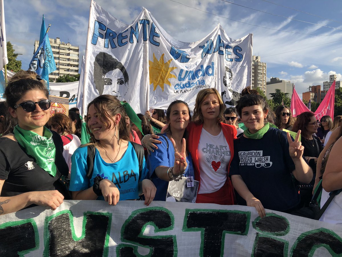 “Por Lucía y por todas las víctimas de femicidio marchamos contra la justicia patriarcal y la violencia machista”