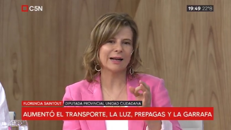 Florencia Saintout: “Tenemos claro cuál es el horizonte: hay que gobernar para la gente»