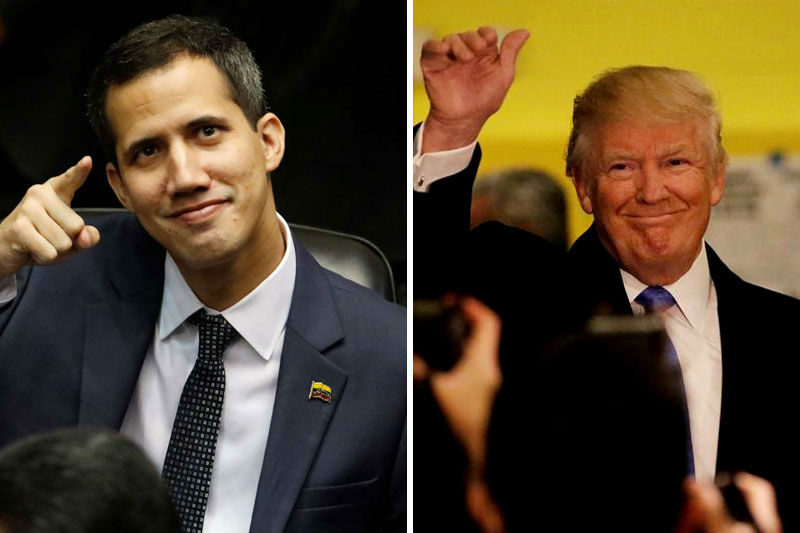 ¡Nobel de la Paz para Donald Trump y Juan Guaidó!