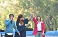 Con Cristina, Kicillof cerró su campaña en La Plata y presentó a Saintout como la “futura intendenta”