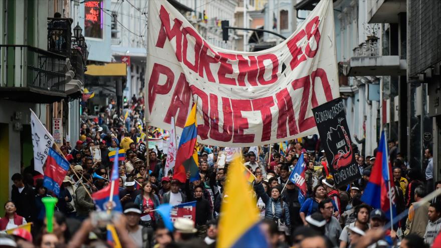 Al grito de “¡Fuera Moreno y sus medidas!”, se intensifica el levantamiento popular en Ecuador contra el Gobierno y el FMI | AGEPEBA