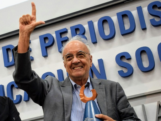 El sociólogo y politólogo brasileño Emir Sader recibió el Premio Rodolfo Walsh