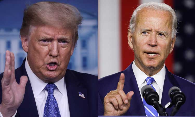 Trump propone el miedo, Biden se centra sobre el desmanejo gubernamental de la pandemia