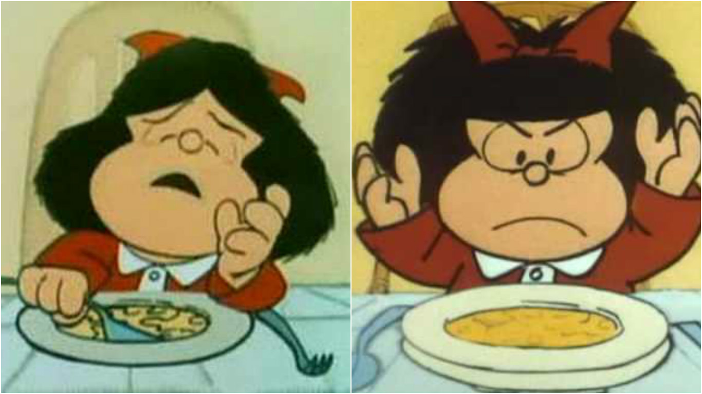 Una carta de doña Sopa para Mafalda